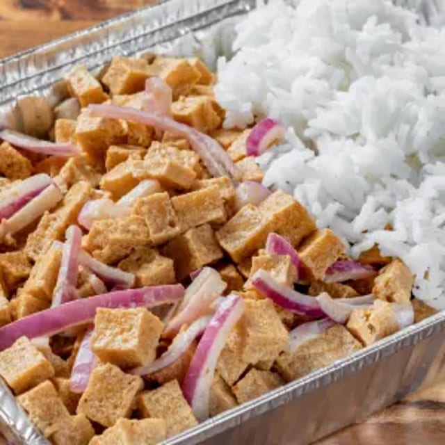 Tofu sisig.